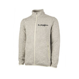 Men's Heathered Fleece Knit Sweater Jacket or Vest
