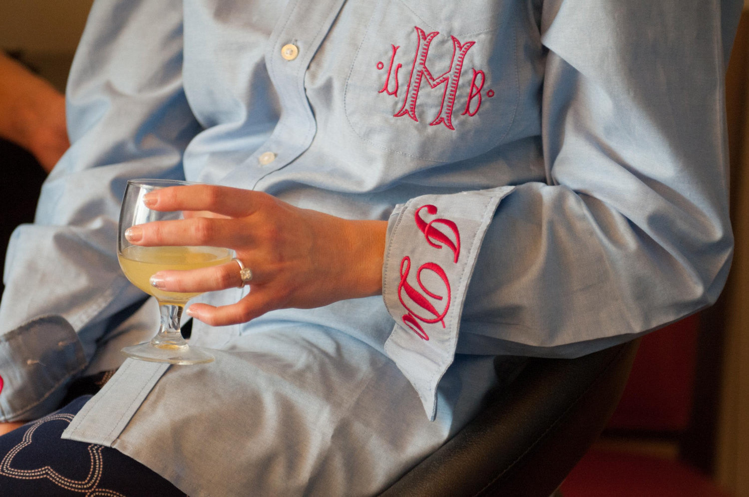 monogrammed dress shirts Oversized Button Down Bridesmaid Shirt This must Legacy Monograms- Dallas' monogram/embroidery &