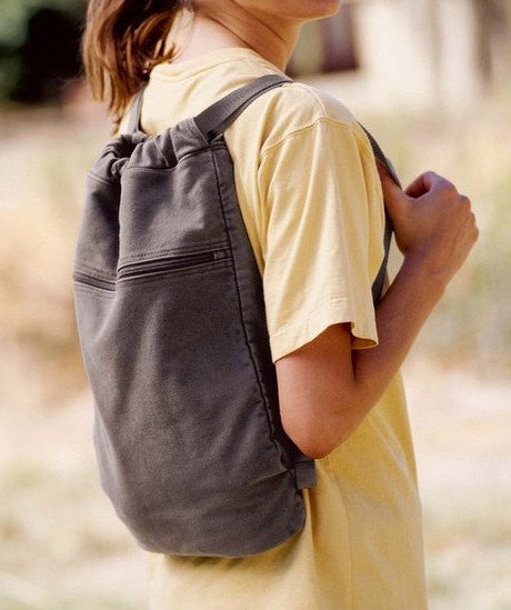 monogrammed cinch bag