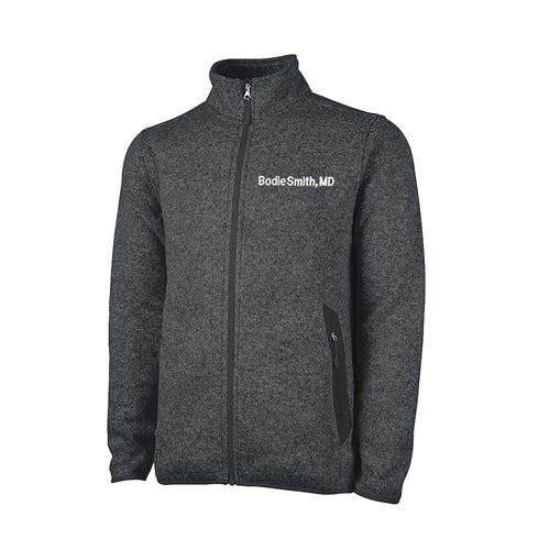 Men's Charles River Apparel Heathered Fleece Pullover