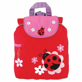 lady bug back pack personalized