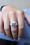 Engraved Monogram Ring Leia