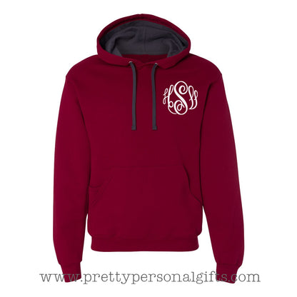 Monogrammed Hoodie Sweatshirt