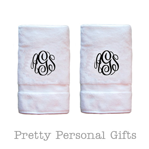 Monogrammed Towels