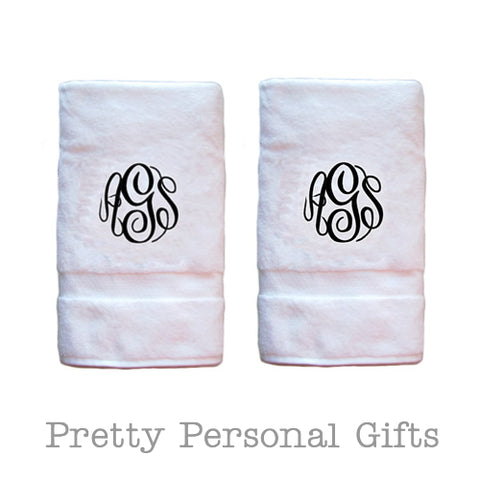 Personalized fingertip towels cheap
