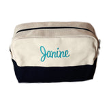 personalized toiletry bag
