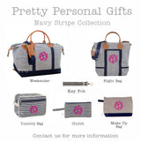 Monogrammed Wristlet Clutch - 4 colors