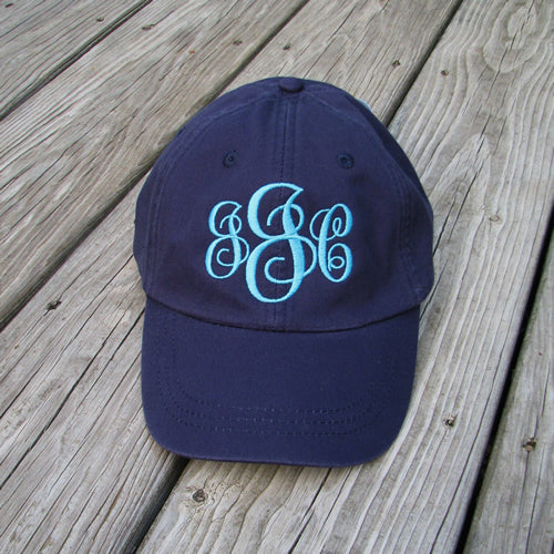 monogram hat