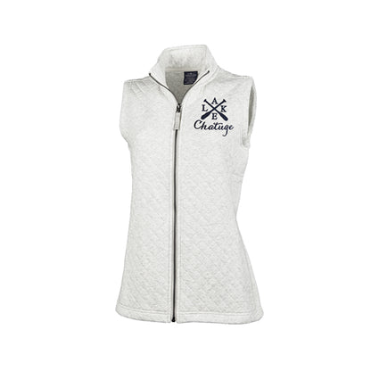 Lake Vest hiking vest, ladies hiking vest with lake name