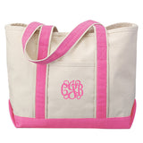 tote bag with monogram