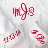 wedding button down