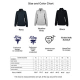 Quilted Ladies RN Quarter Zip Sweatshirt