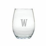 Stemless Wine Glass Personalized - set of 4