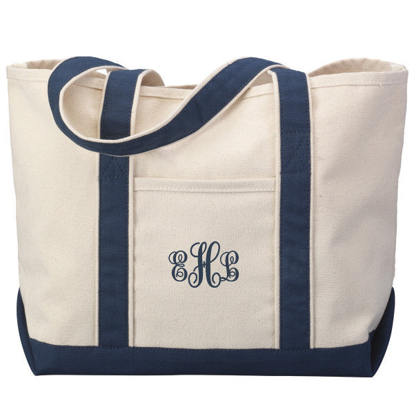 Tote Bag with Monogram – Pretty Personal Gifts