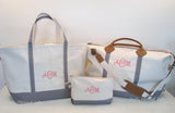 Monogrammed Makeup Bag, Cosmetic Bag with monogram