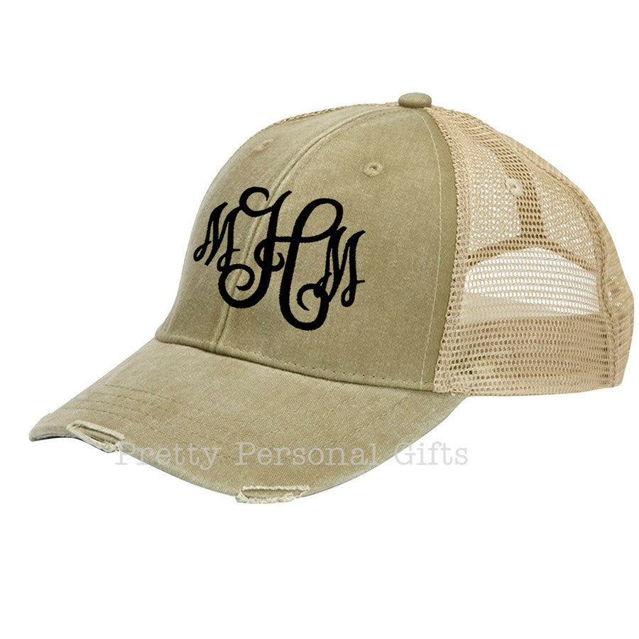 Monogram Trucker Hat 