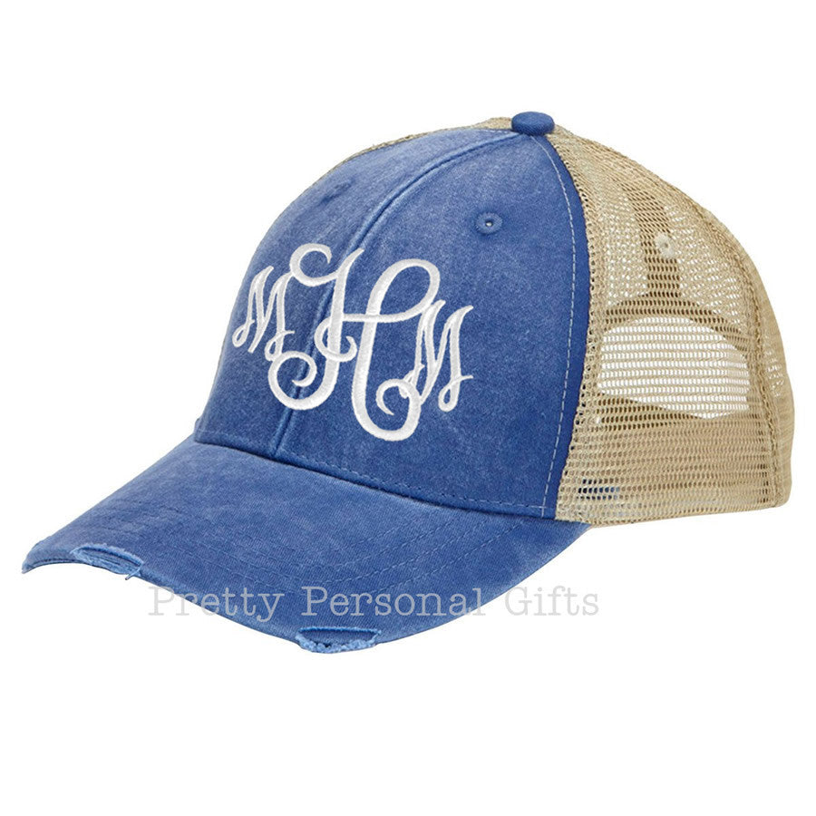 Monogrammed Trucker Hat 